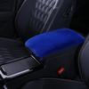 Funda de Almohadilla Universal de Felpa de Piel Sintética Suave para Caja Apoyabrazos de Coche Cubierta para Caja de Consola Central Cojín de Almohadilla para Apoyabrazos Accesorios de Interior para Coche para Mujeres