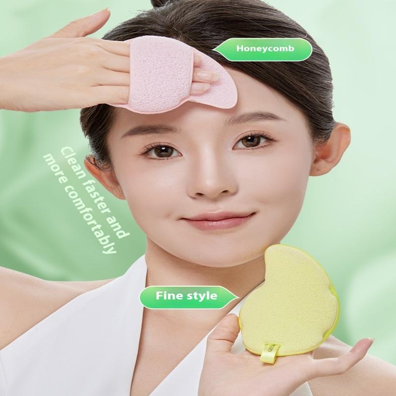 1Pcs Exfoliating Cleansing Puff Blackhead Removal Mud Mask Face Wash Sponge Cleaner Makeup Remover Foam Sponge Face Clean Pads