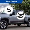 Schmutzfänger-Entfernung 4 STÜCK für 2019-2025 Silverado, Schutz vorne hinten, Kein Bohren
