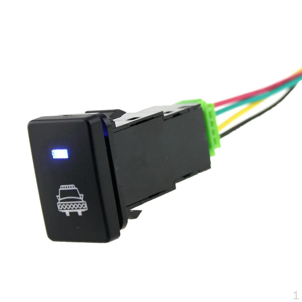 4-Pole Push Button Switch for - Headlight Pattern