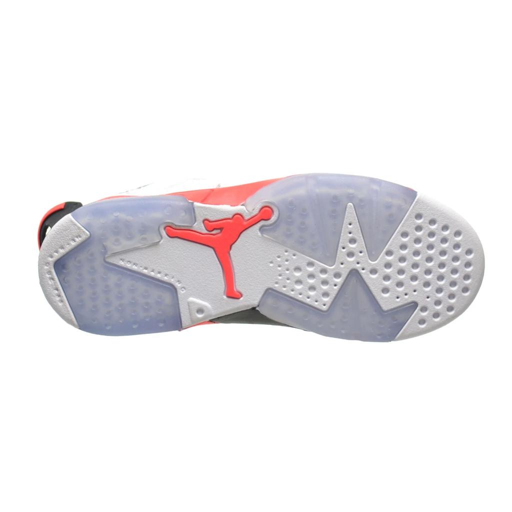 Jordan Air Jordan 6 Low Top Children's Basketball Shoes White Children Aged 3 7 Years Old 768882-123