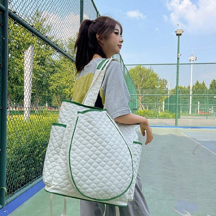 Tennis Toted Bag Pickleballs Bag Holds 2 Rackets Sports Gym Bag Lightweight Waterproof Tennis Racket Backpack Women Men