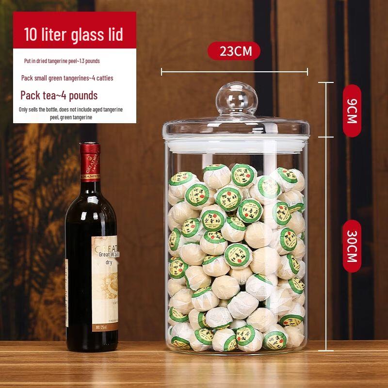 

Versatile Sealed Glass Storage Jar