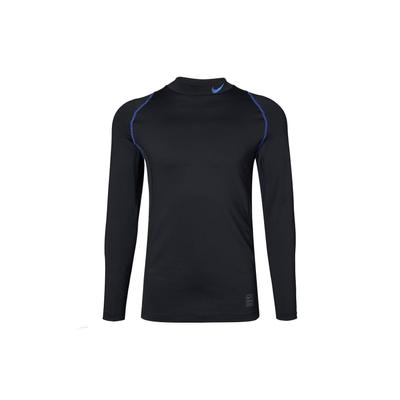 Nike Sport Trainingsfleece Schnelltrocknend Langarm Kompressionstop Herren Tops Schwarz 826600-011