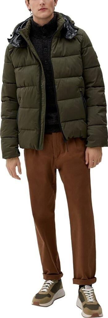 Зимняя куртка s.Oliver стеганая куртка со съемным капюшоном (2119422) (2119422.7940) зеленый