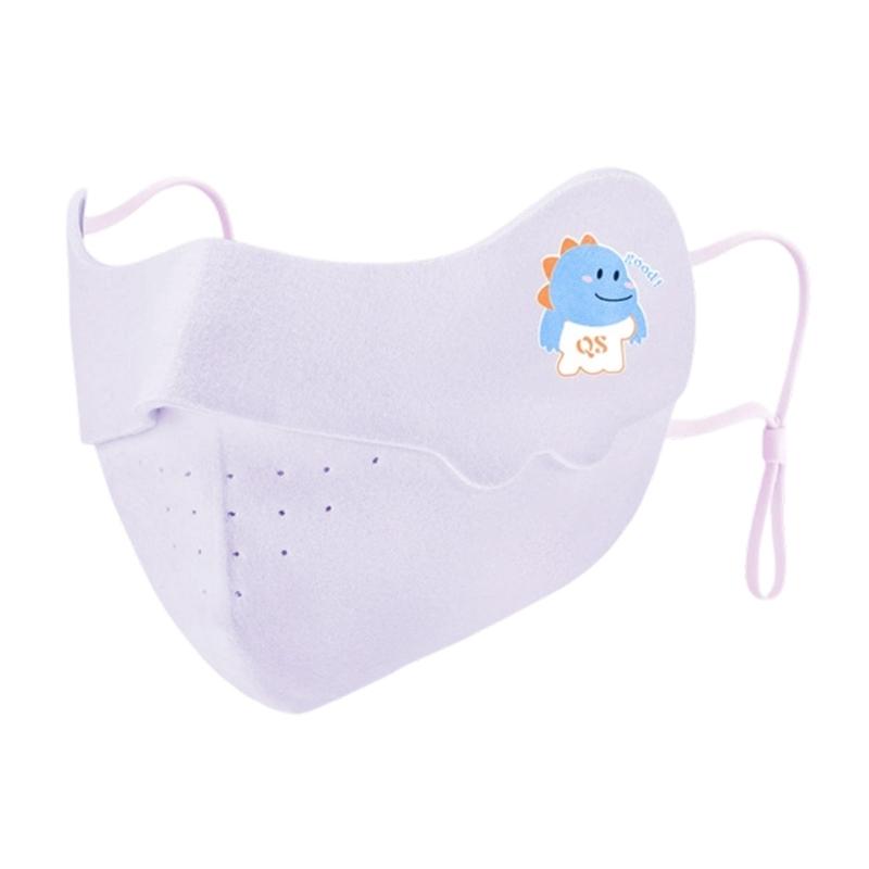 Adjustable Kids Winter Face Mask 3D Design Breathable Cold Weather Windproof For Outdoor Activity Childrens Ages 3-10