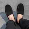 Fashion Men's Suede Lightweight Loafers Casual Men's Slip-On Shoes Comfortable Men's Driving Flat 2025 New Luxury Brand Male Dress Shoes