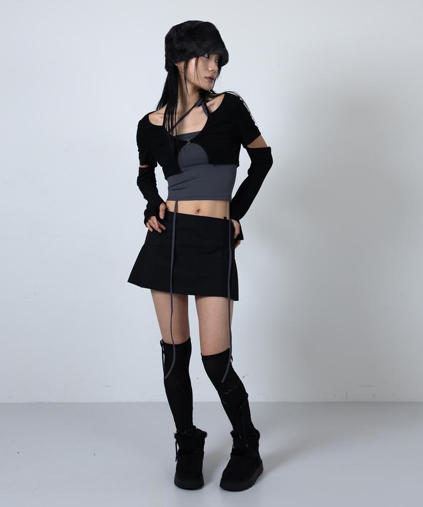 Assei Fluffy Bucket Hat (Black)