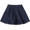 Balabala Girls' Denim A-Line Mini Skirt