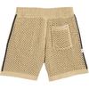 adidas x Edison Chen Crochet Shorts Brown Unisex Streetwear JD7114