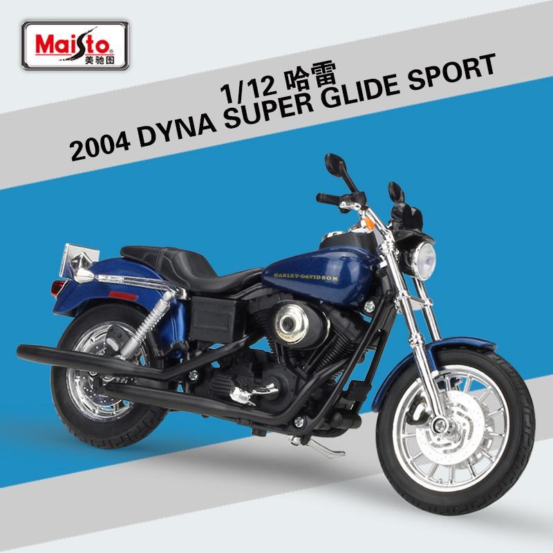 Maisto 1:12 Harley 2013 Flhrc Road King Classic Lega Modello Moto da Viaggio Modello Diecast Moto da Strada Classica Regali per Bambini