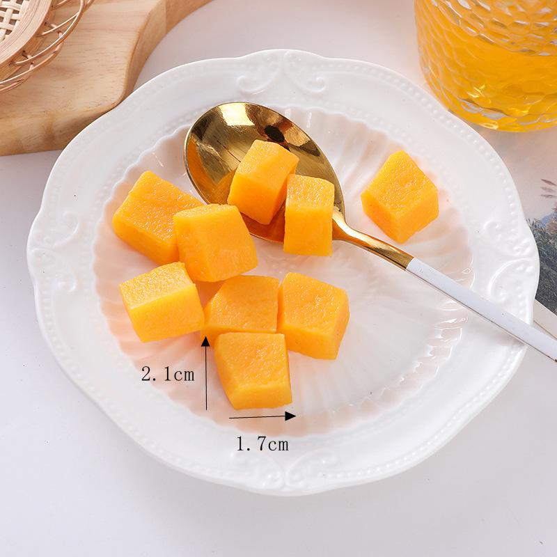 

Handmade Mini Food Toy Fruit Slice Hair Clips & Slime Filler Accessories