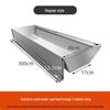 Stainless Steel Piglet Nursery & Fattening Pig Trough - Durable Free-Feeding & Drinking Trough