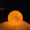 Moon Lamp 3D Printed Moon Lamp Moon Lamp 3D Night Light Table Lamp Tanabata Valentine's Day Gift Bedroom Decoration Indoor Lighting