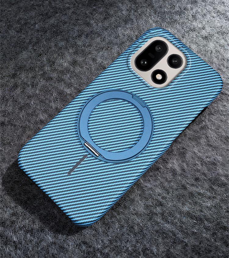 OnePlus 15T/ACE6 Magnetic Carbon Fiber Texture Phone Case with 1+Turbo6 Bracket