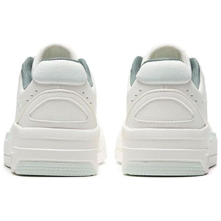Anta 982gz Non-Slip Wear-Resistant Low-Top Skate Shoes Women Sneakers White Green 122338010-3