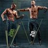 12 Stück Bodybuilding Widerstandsbänder Kollektion Elastische Trainingsbänder Unisex Muskel- und Krafttraining Fitnessbänder Fitnessstudio-Ausrüstung Praktische Anwendung