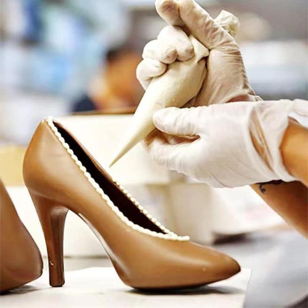 3D High Heel Shoe Silicone Mold For Fondant Chocolate Candy Jelly Sugar Art