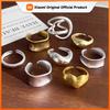 BF CLUB 925 Sterling Silver Ring For Women Jewelry Wide Gold Open Vintage Handmade Ring Allergy For Party Birthday Gift