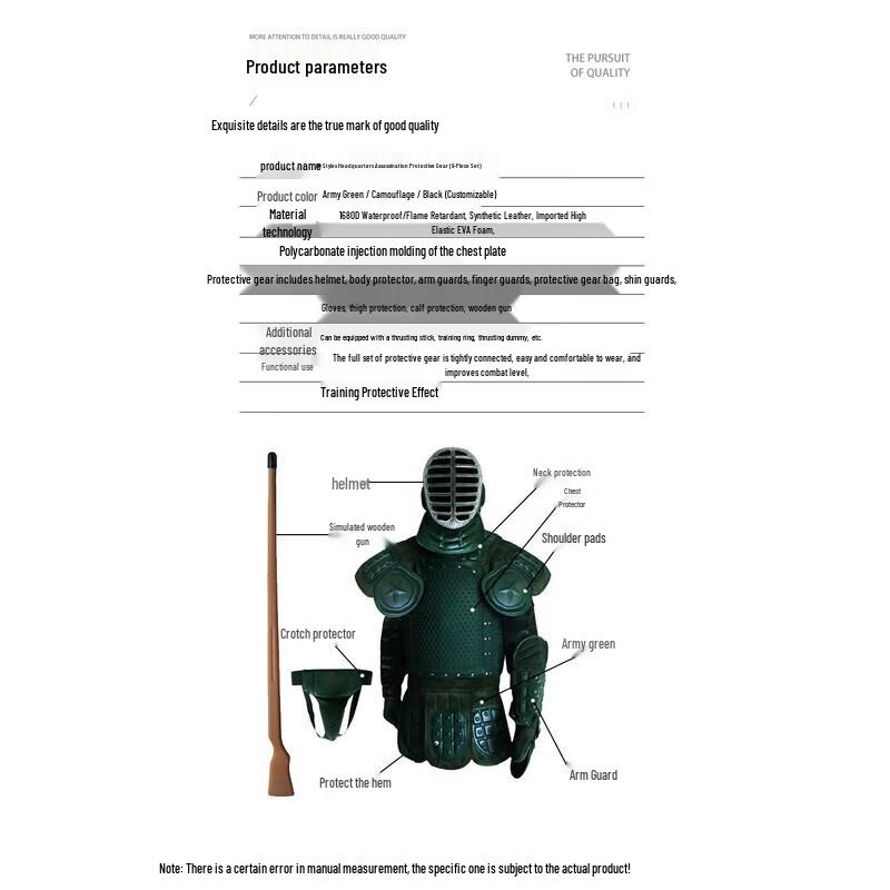 GOWKE Combat Training Protective Gear 1