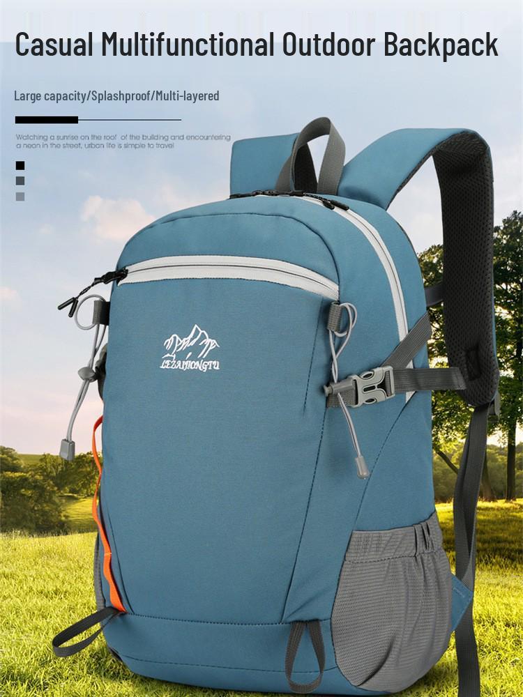 Men's Waterproof Large Capacity Casual Hiking and Travel Backpack