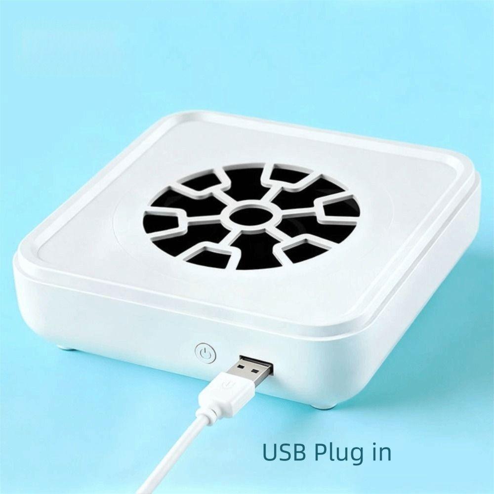 Strong Suction Nail Dust Collector USB Honeycomb Nail Vacuum Cleaner  Nail Polish Remover