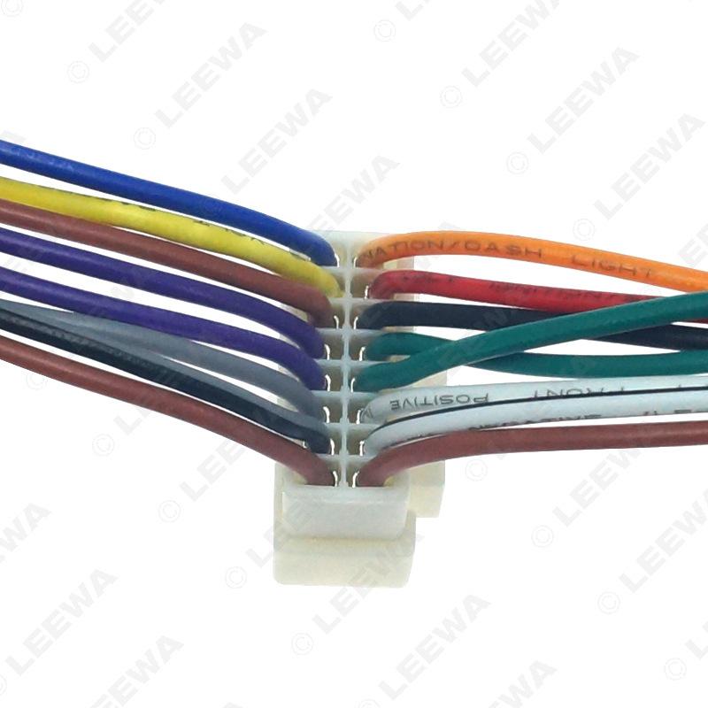 Mitsubishi V3, Ford, Lincoln 16-Pin Tail Line for Car Audio Modification