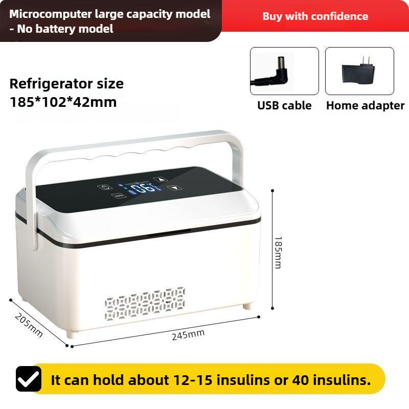 Mini Réfrigérateur Médical Portable Spécial Boîte à Température Constante pour Réfrigération Médicale Boîte de Réfrigération pour Insuline