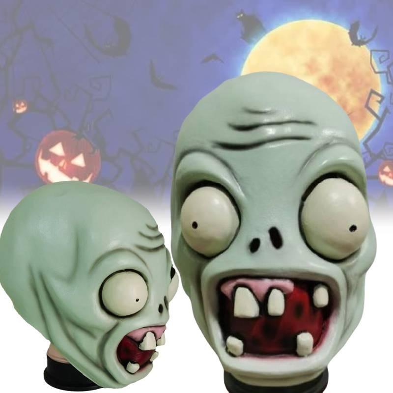Zombies Vs Plants Pvz Mask Latex Halloween Prop Cosplay Headpiece Accessory