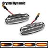 Optional Dynamic LED Indicator Lamp Side Marker Turn Signal Lights for Fiat Panda Linea Punto EVO Peugeot Flowing Effect