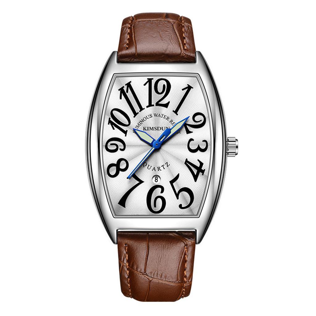 Relógio despertador masculino à prova d'água e luminoso para corrida