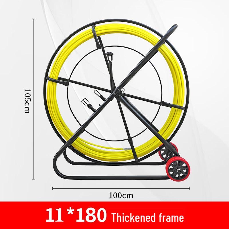 RSRDDY Electrician Wire Puller Rod with Steel Core and Stand