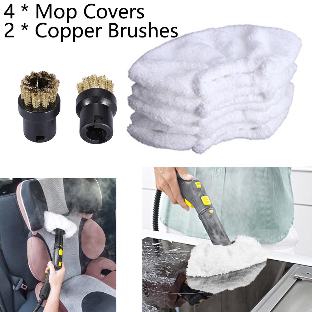 Cleaning Cloth Mop Pad Cover Kit For KARCHER SC2 SC3 SC4 SC5 Steam Cleaner Parts