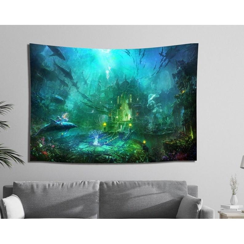 

Atlantis tapestry 75x100 чорний