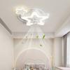 Cartoon LED Fan Ceiling Light Chandelier Fan Children's Room Decoration Furniture Bedroom Living Room Ceiling Lamp Strong Wind