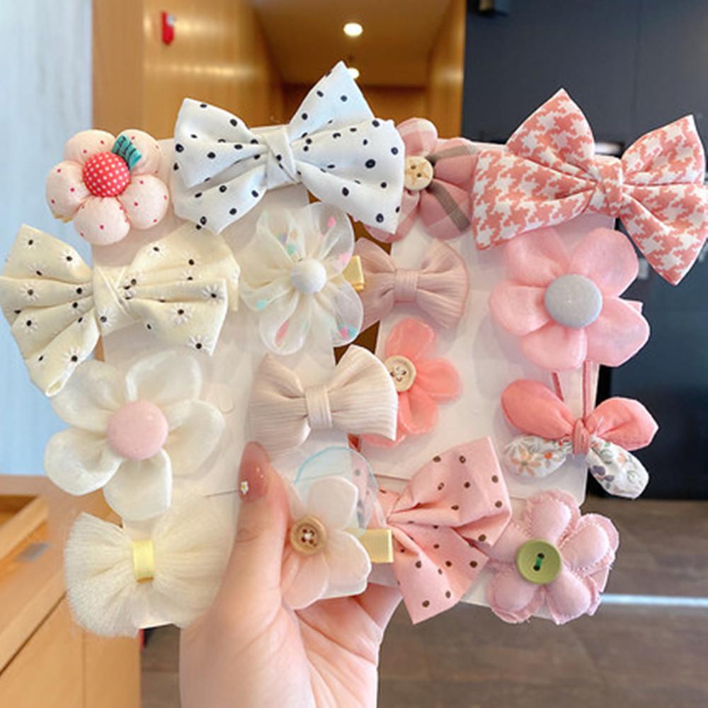 2022 New Cute Princess Hair Accessories - Summer Bow Hair Clips for Baby Girls