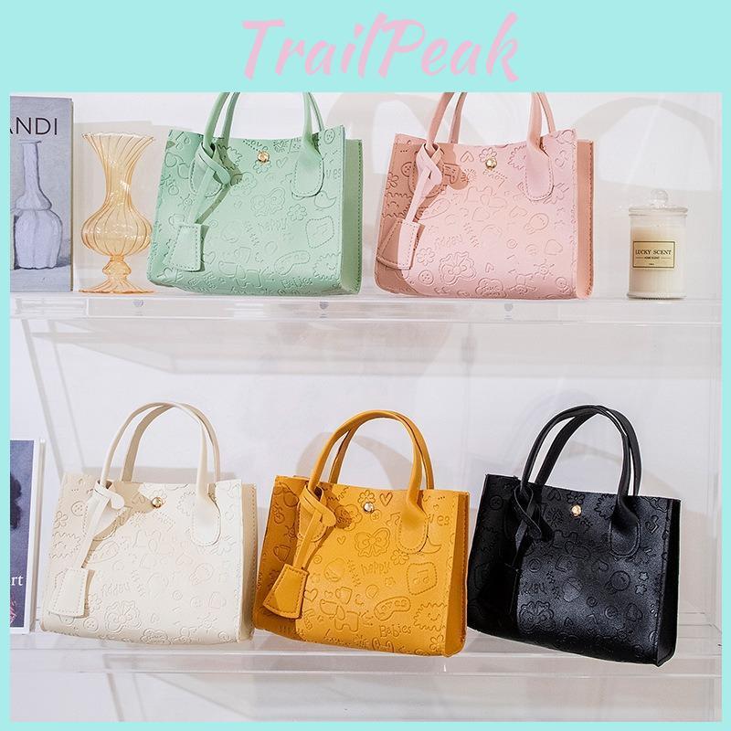 Handbag Large Capacity Bag Womens Embossed Crossbody Bag Shoulder Bag