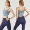 Women's Quick-Dry Shockproof Sports Bra for Cycling, Running, and Yoga with Cross Back Design