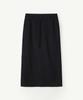 Awi Stripe H-Line Skirt_Navy