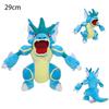 Pokeball Garchomp Skeledirge Crocalor Haxorus Torterra Gyarados Nidoking Evolutionary Plush Toys for Kids Christmas Gift