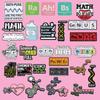 Fun Colorful And Chemistry Molecule Brooch Playful Cartoon Inspired Alloy Pin For Personal Style