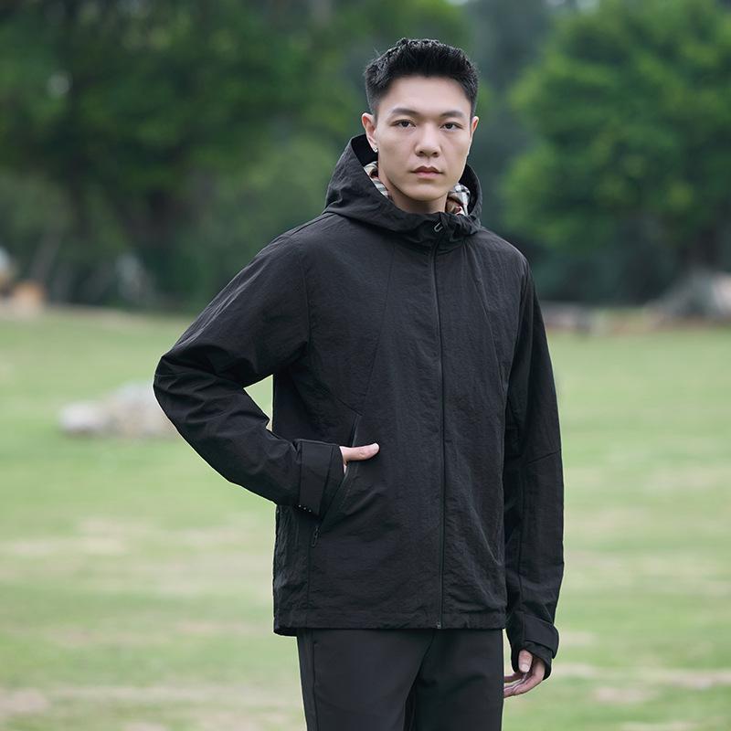 Outdoor Sports Couple's Jacket Men's and Women's Casual Hooded Jacket