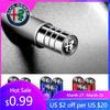 For Alfa Romeo 4Pcs Aluminum Alloy Car Tire Valve Cap Auto Wheel Accessories For Alfa Romeo Giulietta Mito 159 Giulia Stelvio 15