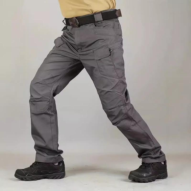 

Men s Water - Repellent Cargo Trousers XXXL армія зелений колір