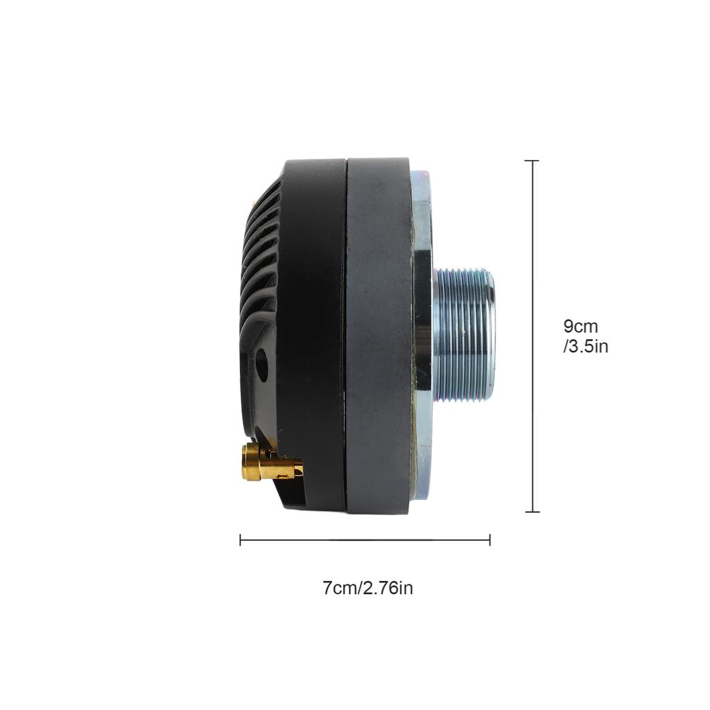 Tweeter Treble Compressions Driver 200 Watt High Power Car Audio Speaker Driver Screw Mounting Horn Accessories
