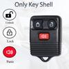 SUPALAND Key Fob Shell Case Replacement for Ford F150 F250 F350 Explorer Expedition Ranger Escape Edge E150 Freestar Lincoln Navigator Mazda Remote