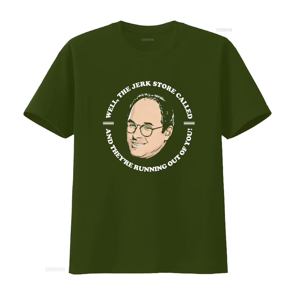 The Jerk Store Called George Costanza T Shirt Vintage Washed Designer Clothes Unisex Slightly Graphic Top For Everyday Wear
