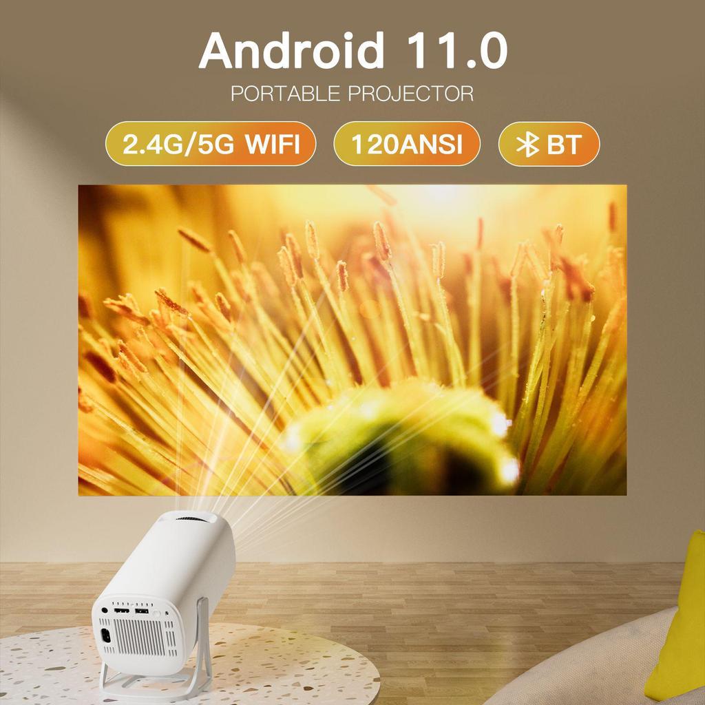 S40 Smart Android WiFi HD Projector: Portable 720P for Home & Outdoor Use