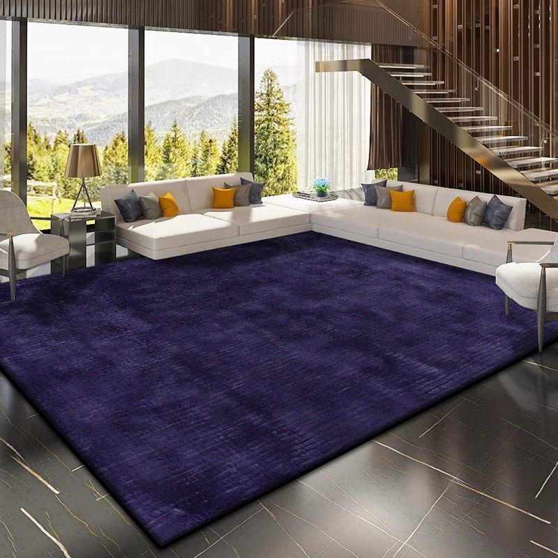 Modern Abstract Decoration Home Rug Solid Color Non-slip Large Living Room Carpet Washable Entrance Door Mat Easy Cleaning Soft