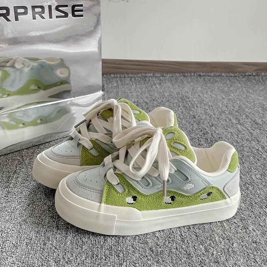 

Women s Casual Shoes Spring New Fashion Cross Tied Height Increase Platform Sneakers Breathable Comfortable Non Slip Flats 40